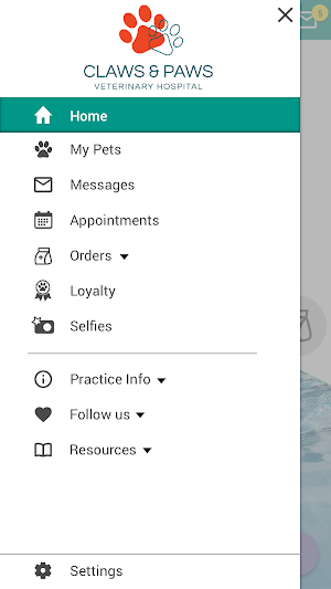 Claws & Paws Vet Hospital Screenshot 1