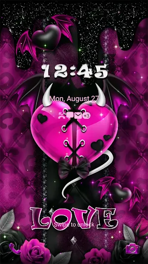 Valentine DevilHeart-Wallpaper Screenshot 1