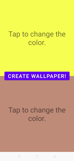 Bicolor Wallpaper Creation Screenshot 2