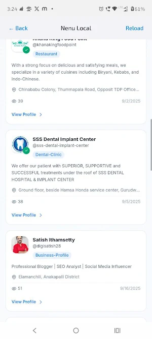 Nenu Local:Find Local Services Screenshot 1