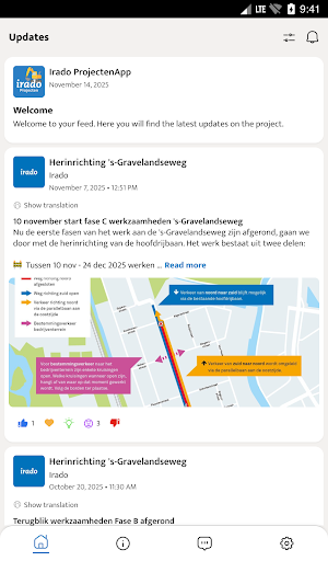 Irado ProjectenApp Screenshot 3