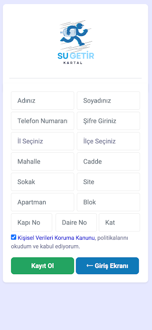 Su Getir Kartal Screenshot 3