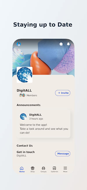 DigitALL App Screenshot 2