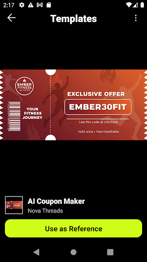 AI Coupon Maker: Voucher Maker Screenshot 2