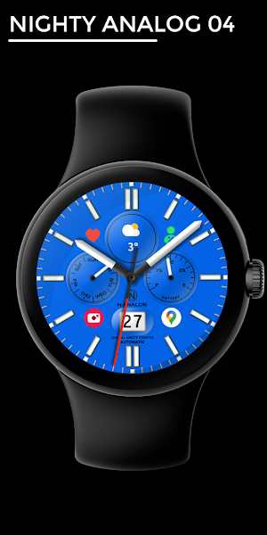Nighty Analog 04 - watch face Screenshot 0