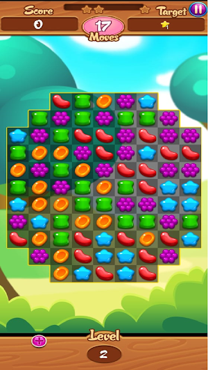 candy fruit: match pop Screenshot 1