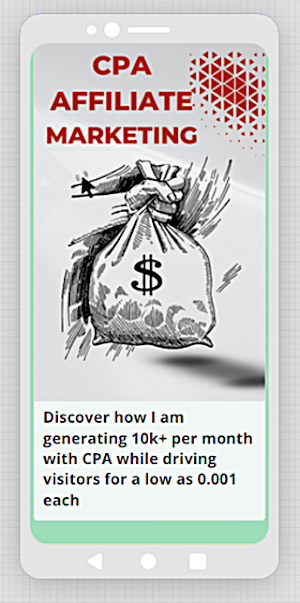 CPA Affiliate Marketing Screenshot 0