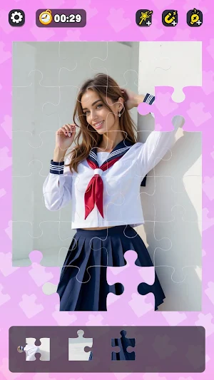 Hot Girls Puzzle Screenshot 0