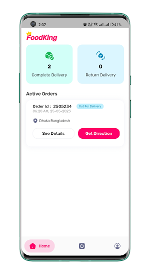 FoodKing - Delivery Boy Screenshot 0