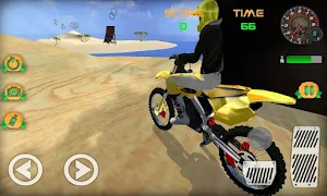 Motocross Beach Bike Stunt Racing Game Screenshot 2