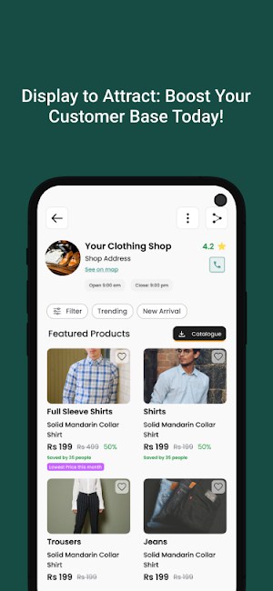 Fyndo Vendor : Marketing App Screenshot 2