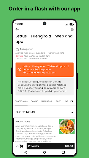 Lettus - Healthy Food Screenshot 0