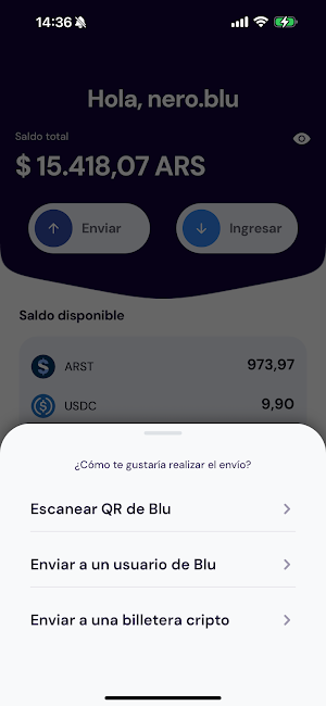 Blu Cash Screenshot 2