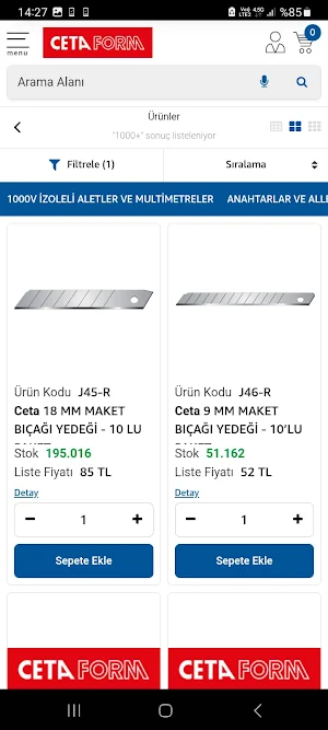 Cetaform B2B Screenshot 1