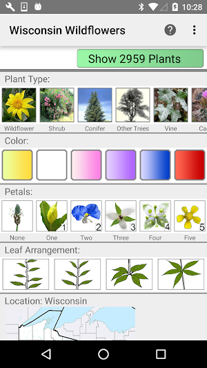 Wisconsin Wildflowers Screenshot 0