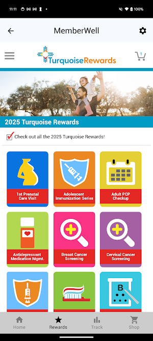 Turquoise Rewards Screenshot 1