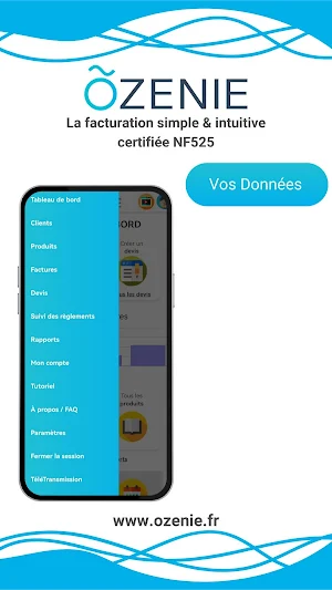 Facture Devis Facile OZenie Screenshot 1