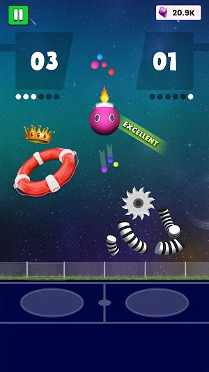 Hoop Ball Master Hoop Games Screenshot 1