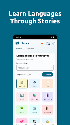 Fluency Drop - Learn Languages Screenshot 0