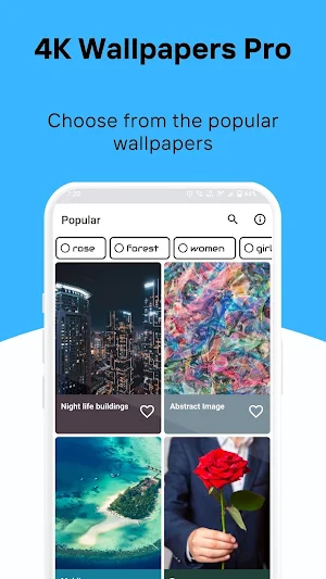 4K Wallpapers Pro Screenshot 1