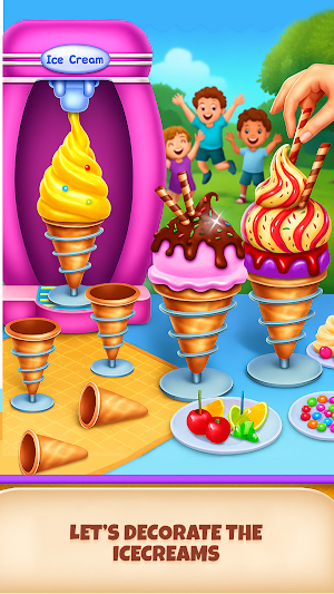 Ice Cream Maker - DIY Games Screenshot 1