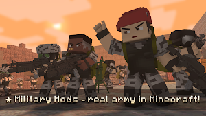 Military Mods for Minecraft PE Screenshot 0