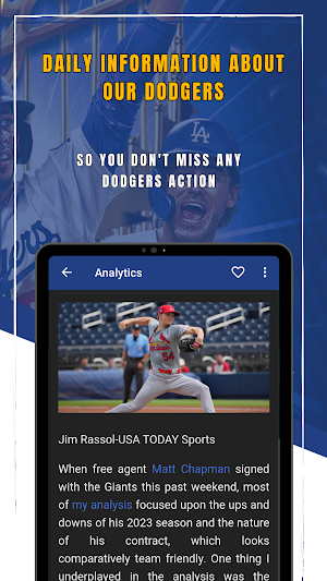 My Dodgers - LA Dodgers News Screenshot 3