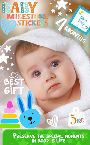Baby Milestone Stickers Screenshot 0