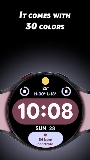 Aura Dial - Watch face Screenshot 1