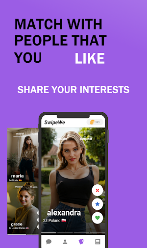Swipewe - Make new friends Screenshot 2