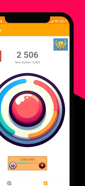 Button Rush: Tap Click Frenzy Screenshot 0