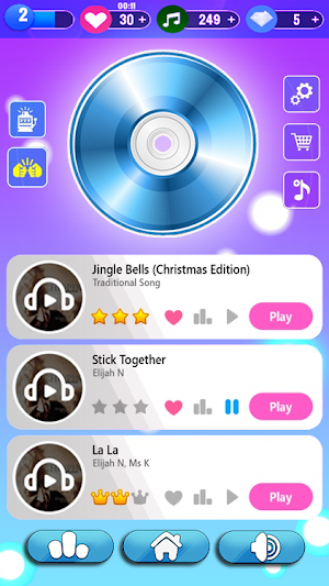 Luli Pampín Piano Game Screenshot 0