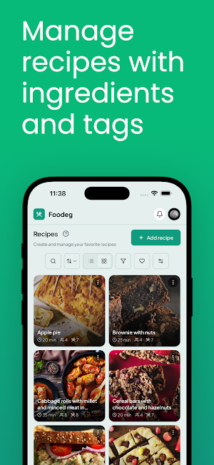 Foodeg Screenshot 2
