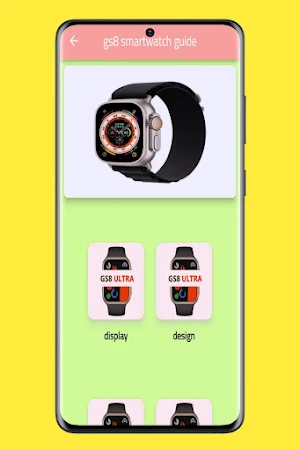 Gs8 Ultra Smartwatch guide Screenshot 2