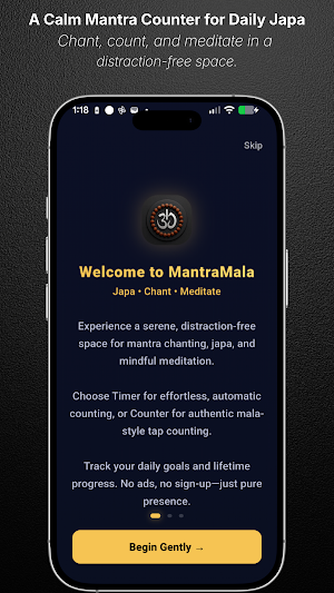 MantraMala – Counter & Japa Screenshot 1