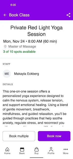 Master of Massage Screenshot 2