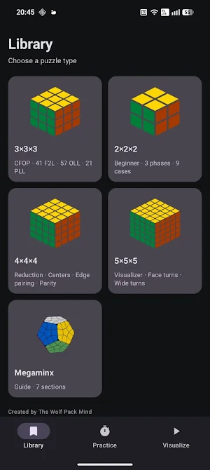 Cube Forge: Speedcube Trainer Screenshot 1