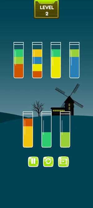 Water Color Sort | Puzzle Game Screenshot 2