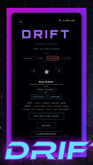 Drift: Gravity Arcade Game Screenshot 0
