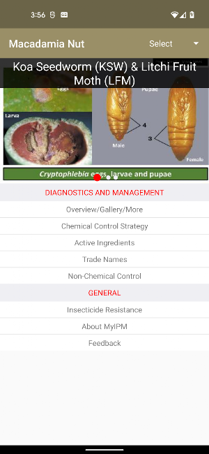 MyIPM Hawaii Screenshot 2