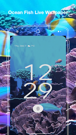 Ocean Fish Live Wallpaper Screenshot 3