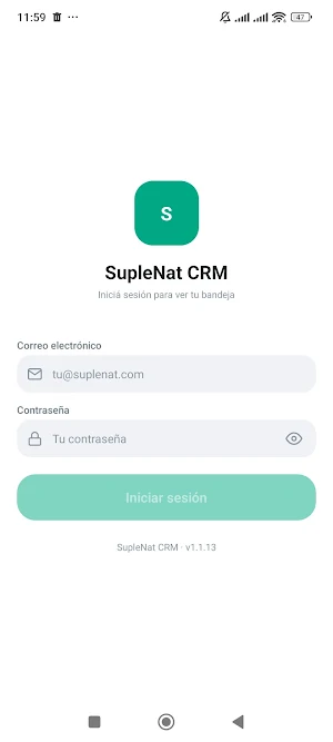 CRM SupleNat Screenshot 0