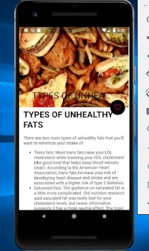 Healthy High Fat Foods - Diet Screenshot 3