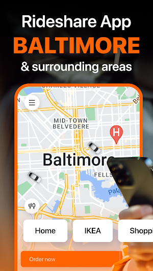 Tudriver: Rideshare, Baltimore Screenshot 0