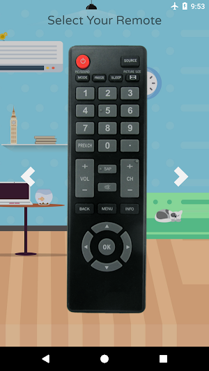 Remote Control For Emerson TV Screenshot 2