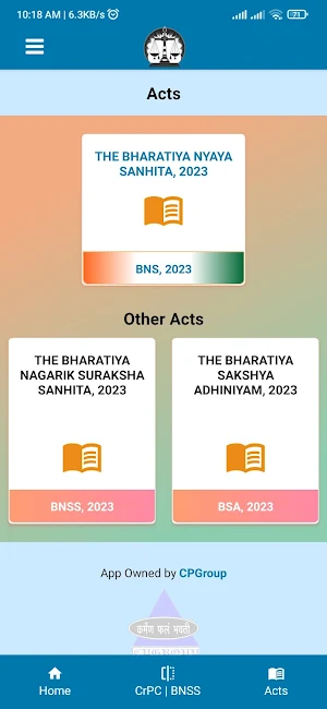 Bharatiya Nyaya Sanhita (BNS) Screenshot 0