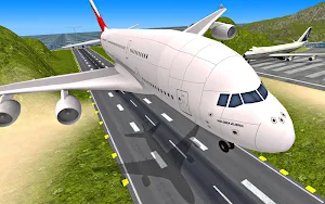 Airplane Fly 3D : Flight Plane Screenshot 1