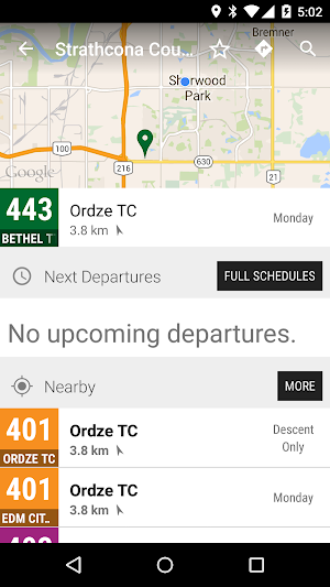 Strathcona County Transit Bus - MonTransit Screenshot 1