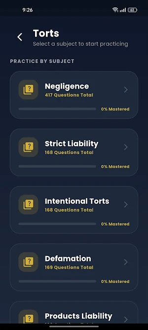 US Bar Flashcards UBE MBE Screenshot 1