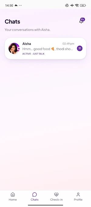 Hello Aisha: Real Human Chat Screenshot 1